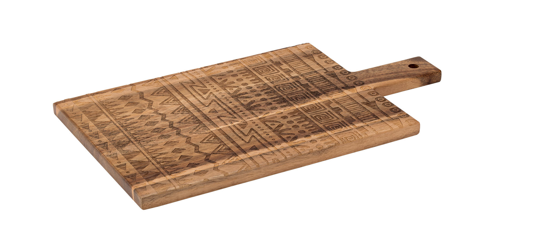 Tribal Handled Wood 35 x 20cm - JMP806-000000-B01006 (Pack of 6)
